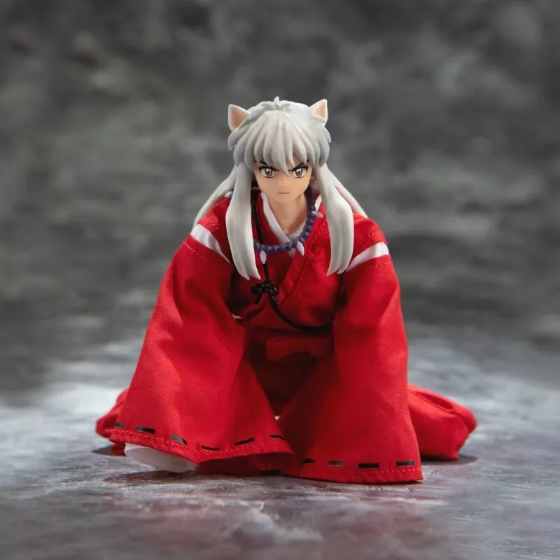Фото В наличии: Anime-land Dasin Great Toys/GT Inuyasha, масштаб 1/12, 16 см (6 дюймов), SHF S.H.F, фигурка из ПВХ. №5