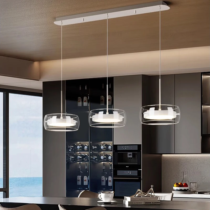 Современная люстра для украшения дома лестница Подвесной светильник подвесные