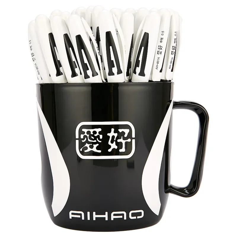 

Гелевые ручки AIHAO 801A 0,5 мм, набор из 48 штук