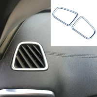 abs matte interior air conditioning ac vent cover trim inner outlet trim frame 2pcsset fit for kia sportage ql 2016 2017 2018