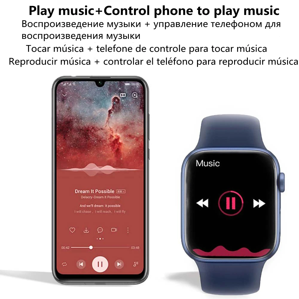 CHYCET 2022 IWO Смарт-часы для мужчин и женщин серии 7 спортивные 44 мм Bluetooth Вызов