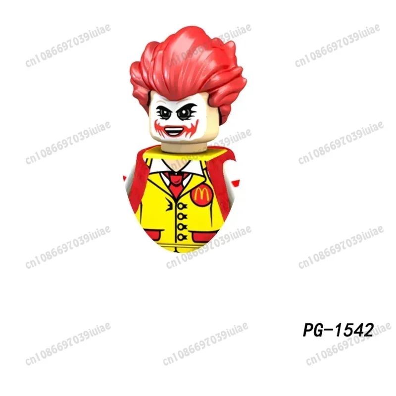 Clown Poison Ivy Batman Harley Quinn Catwoman Robin Bricks Cartoon Character building block Boy Birthday Present