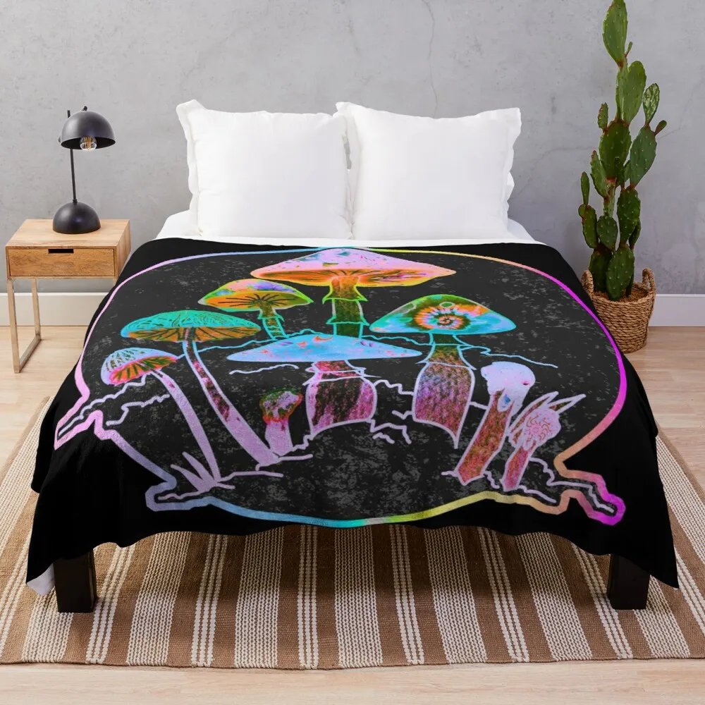 

Garden of Shrooms 2020 Throw Blanket Extra Large Throw Blanket