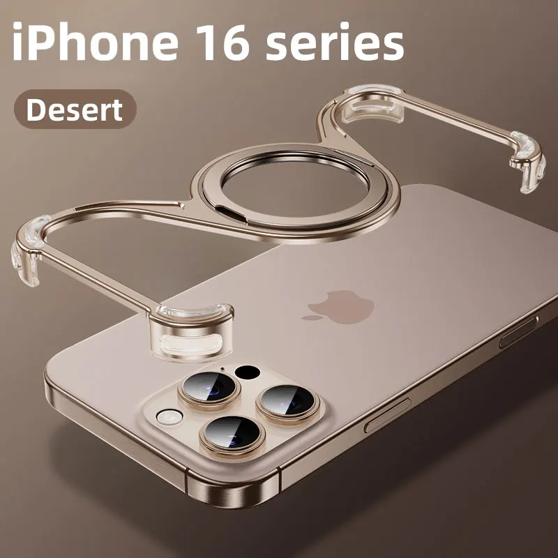 Роскошь 360° ° Чехол с поворотным кронштейном для Apple 15 16 Pro Max модный чехол телефона