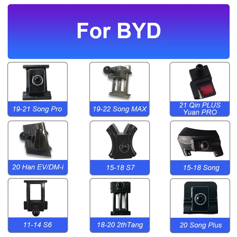 Специальный автомобильный держатель для BYD S6 S7 Song Tang Han Yuan Dolphin Destroyer 05 DM-i EV