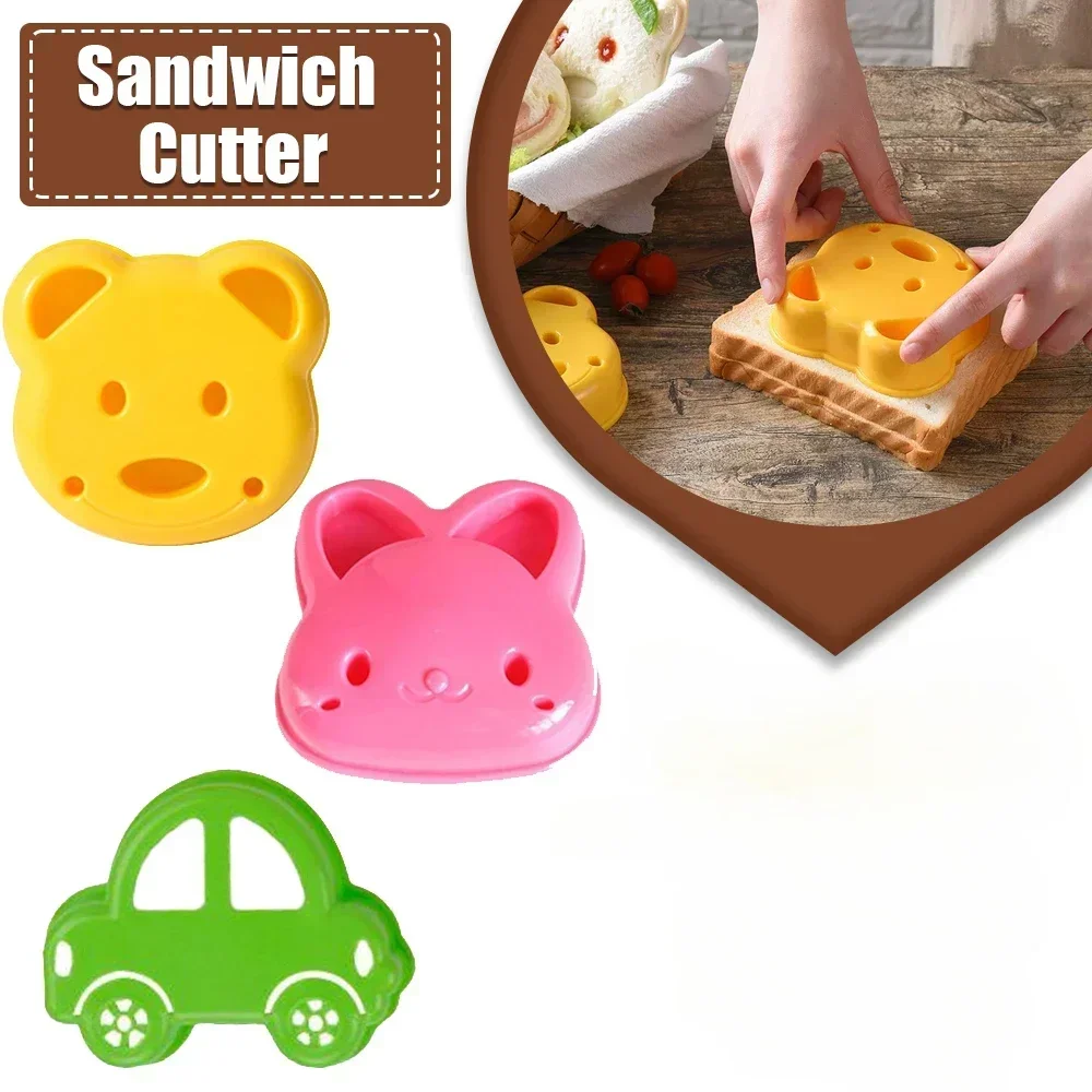 Резак для сэндвичей мини-мультяшный плюшевый мишка милый кролик нож хлеба