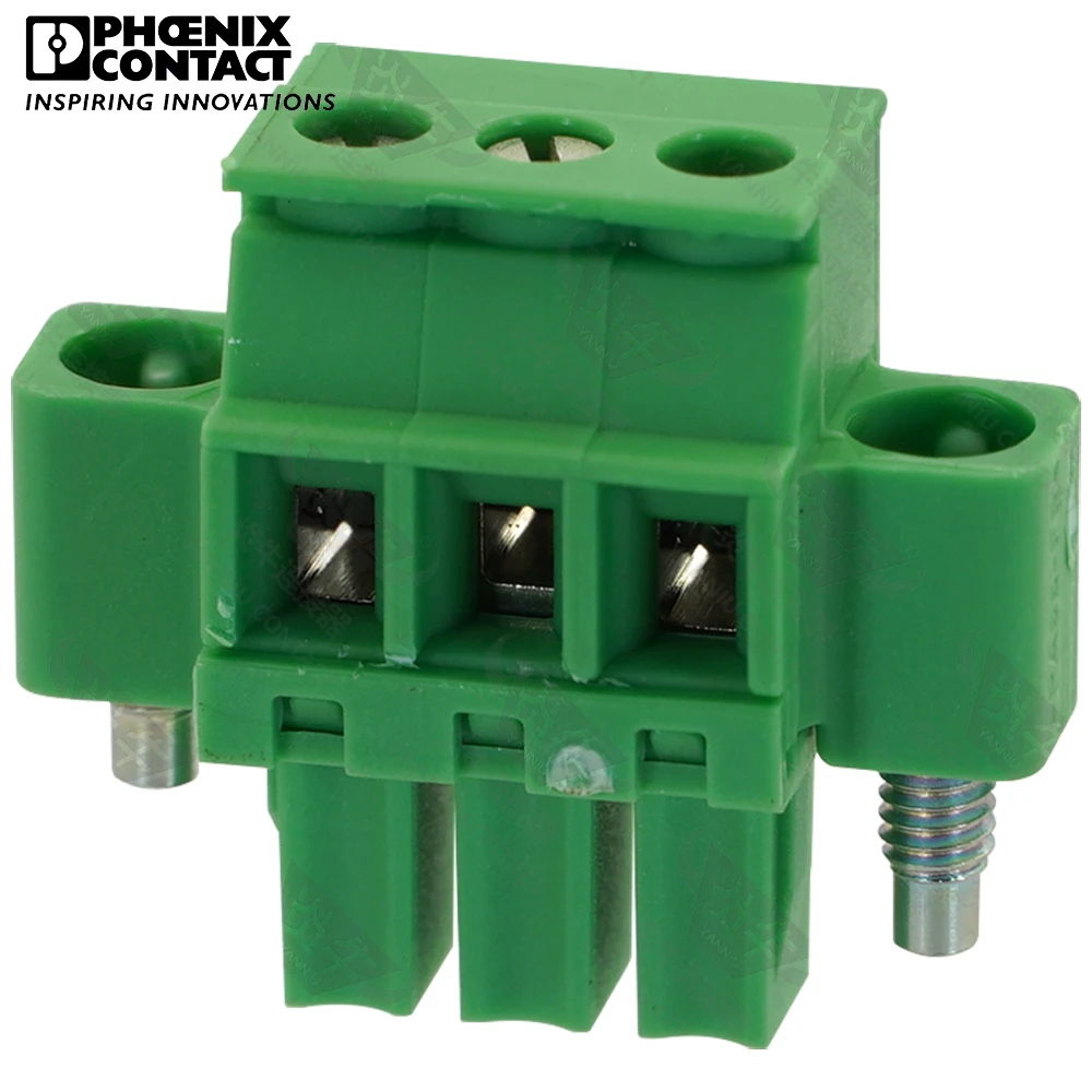Оригинальный контактный разъем Phoenix 3 81 мм для печатной платы клеммная колодка