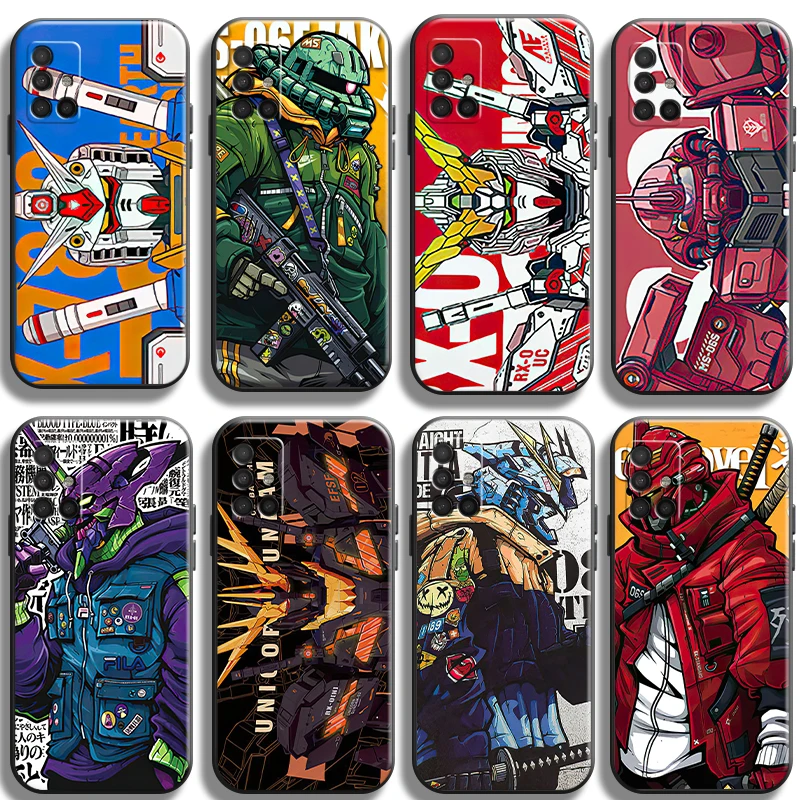 

Gundam Japan Anime Phone Cases For Samsung A11 A21S A31 4G 5G A32 5G Smartphone Back Cover Protective Soft Luxury Ultra TPU