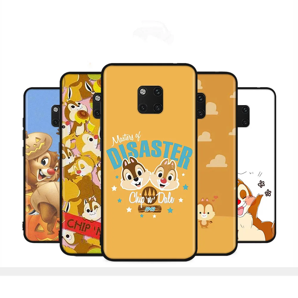 

Black Case for Samsung Galaxy A10 A10S A20 A20S A30 A30S A50 A50S A70 A40S M20 M30 M30S M21 Protected Cover ETS-7 Chip Dale