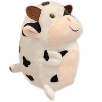 cute cow plush toy key chain cotton stuffed animal doll pendant children gift plush pendant bag key accessory memorial ornament