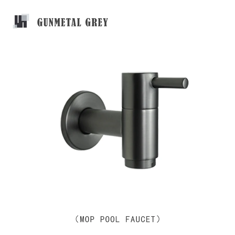 

Черный латунный угловой смеситель для ванной