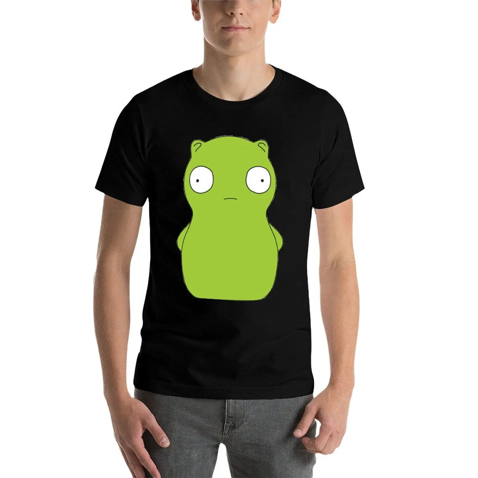 Фото хлопковая мужская рубашка, футболка из 100% хлопка, футболка Kuchi Kopi, мужская однотонная футболка №4
