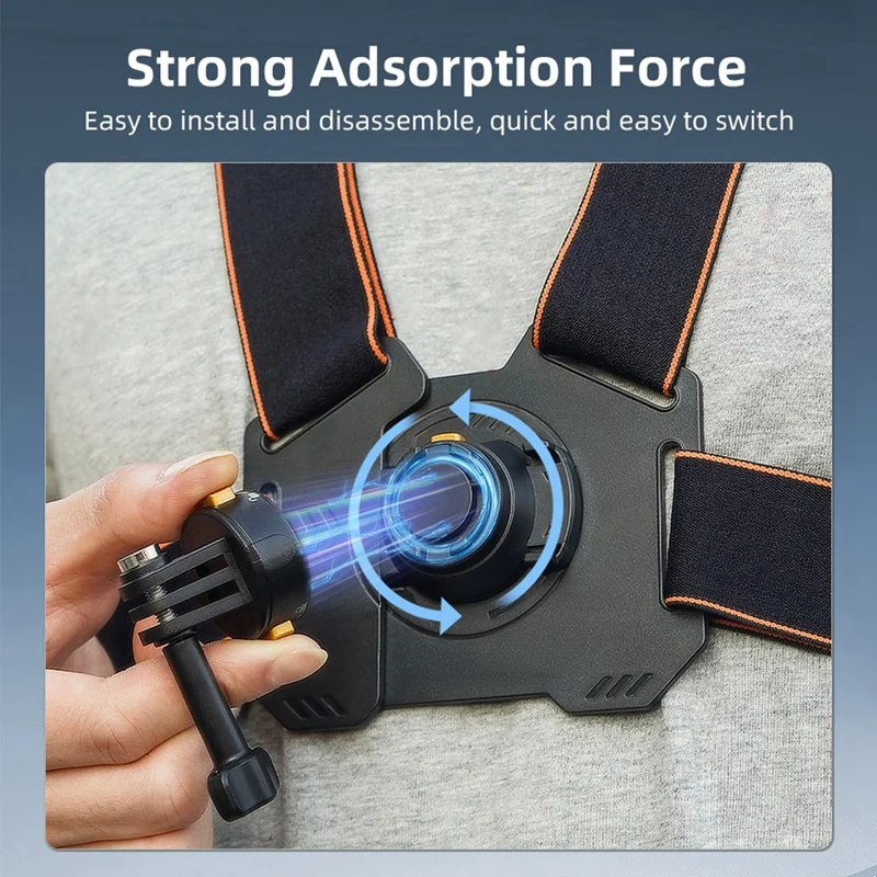 Крепление нагрудного ремня для Gopro Hero 12 11 9 8 7 держатель жгута экшн-камеры ACTION 4