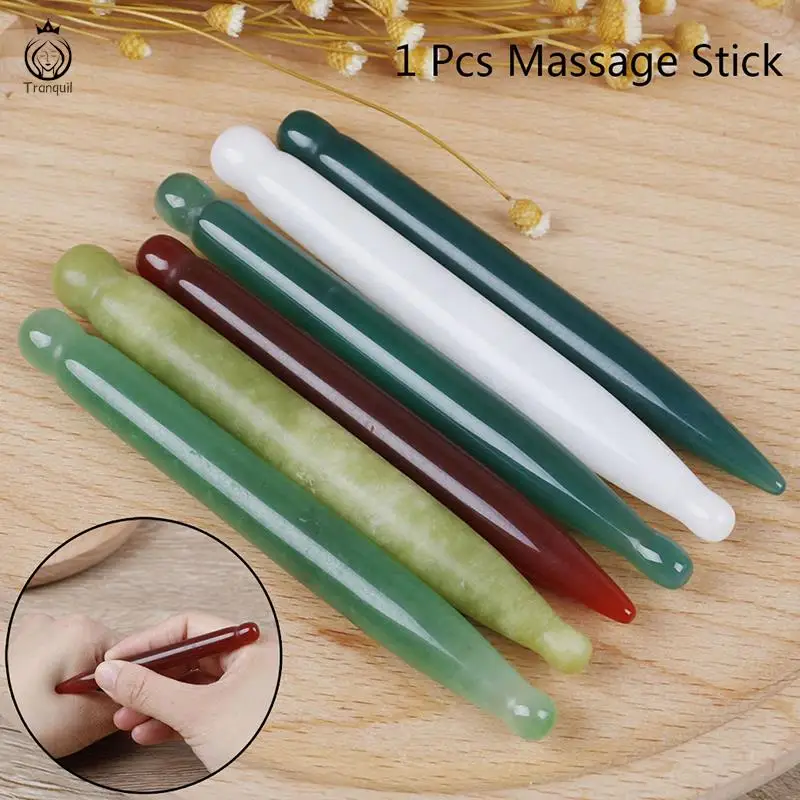 

1pcs Resin Stick Gua Sha Facial Massage Acupunctur Point Pen Chinese Medicine Guasha Beauty Messager Tool