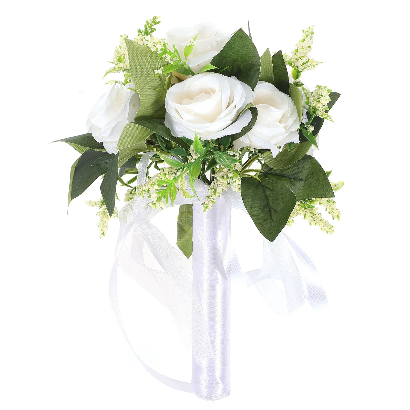 

Artificial Vintage Rustic Floral Wedding Wedding Hand Bouquet Bridesmaid Holding Flower Bride Holding Bouquet