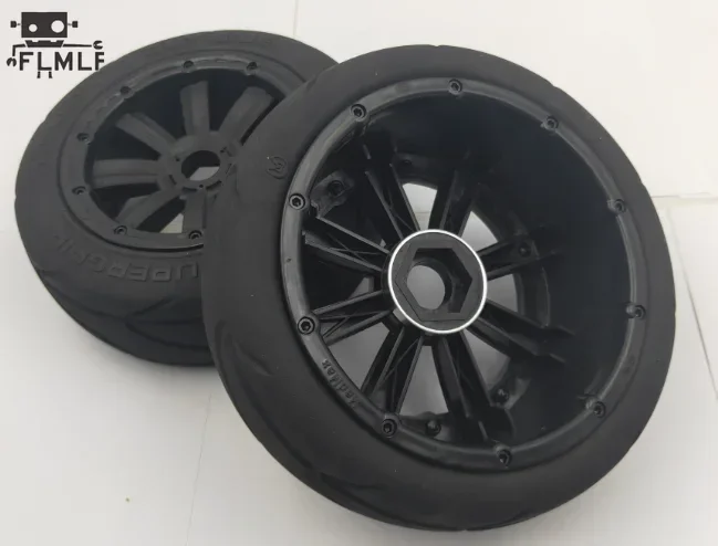 Комплект лысиных шин переднего или заднего на дорожном колесе подходит для 1/5 HPI