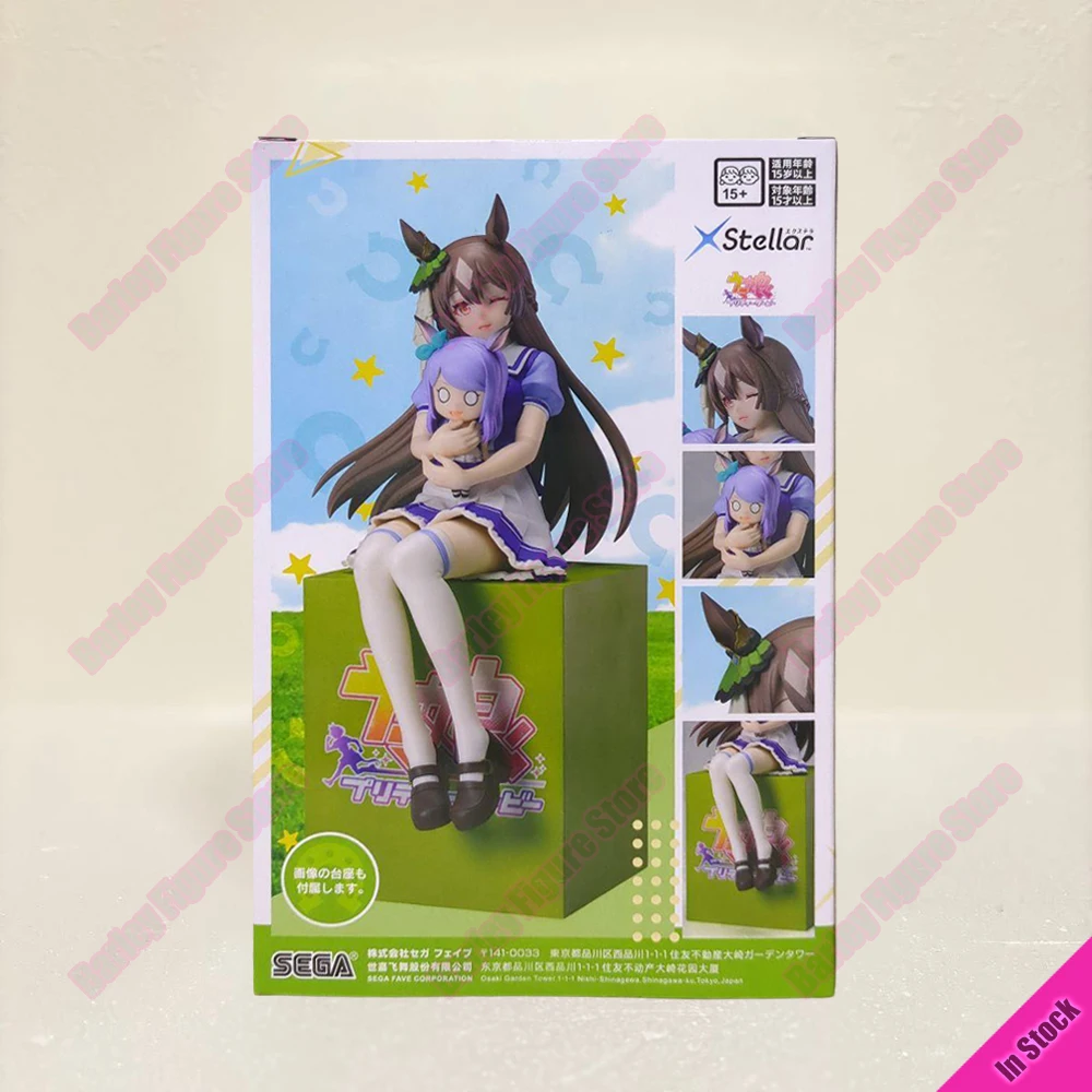 Фото Оригинальная фигурка SEGA XStellar Uma Musume Pretty Derby Satono Diamond Sitting Ver. Коллекционные аниме-фигурки 20 см: подарок для рабочего стола №2