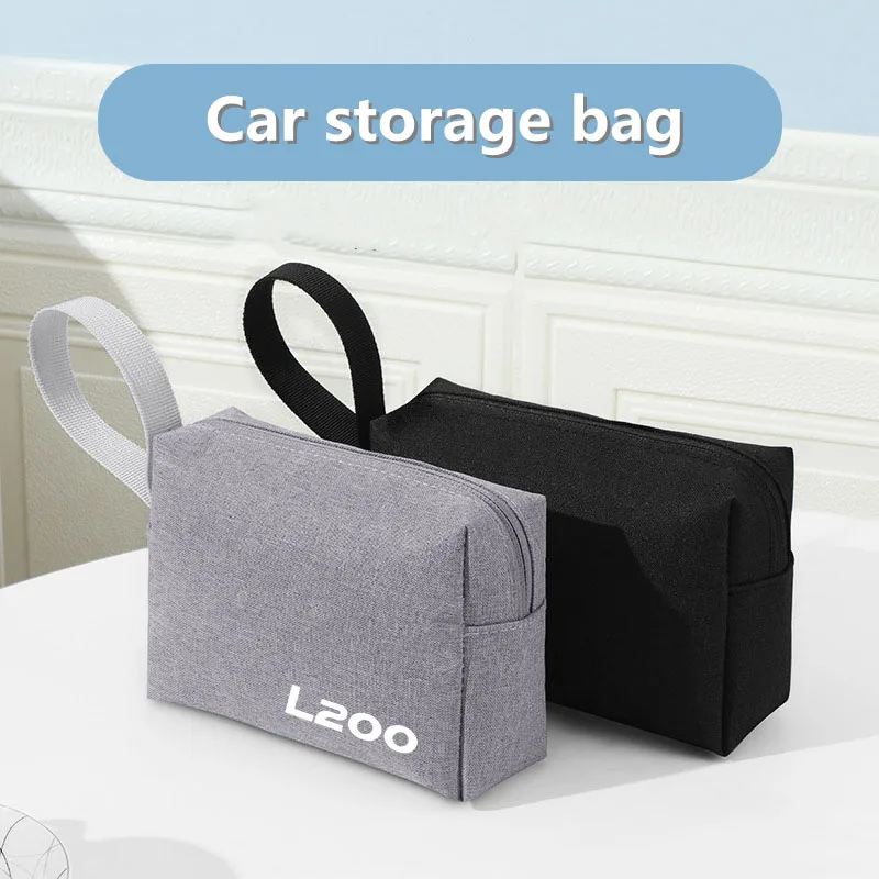 

NEW Portable Waterproof Storage Bags Car key bag For car keys car Bank card for Mitsubishi L200 2011-2019