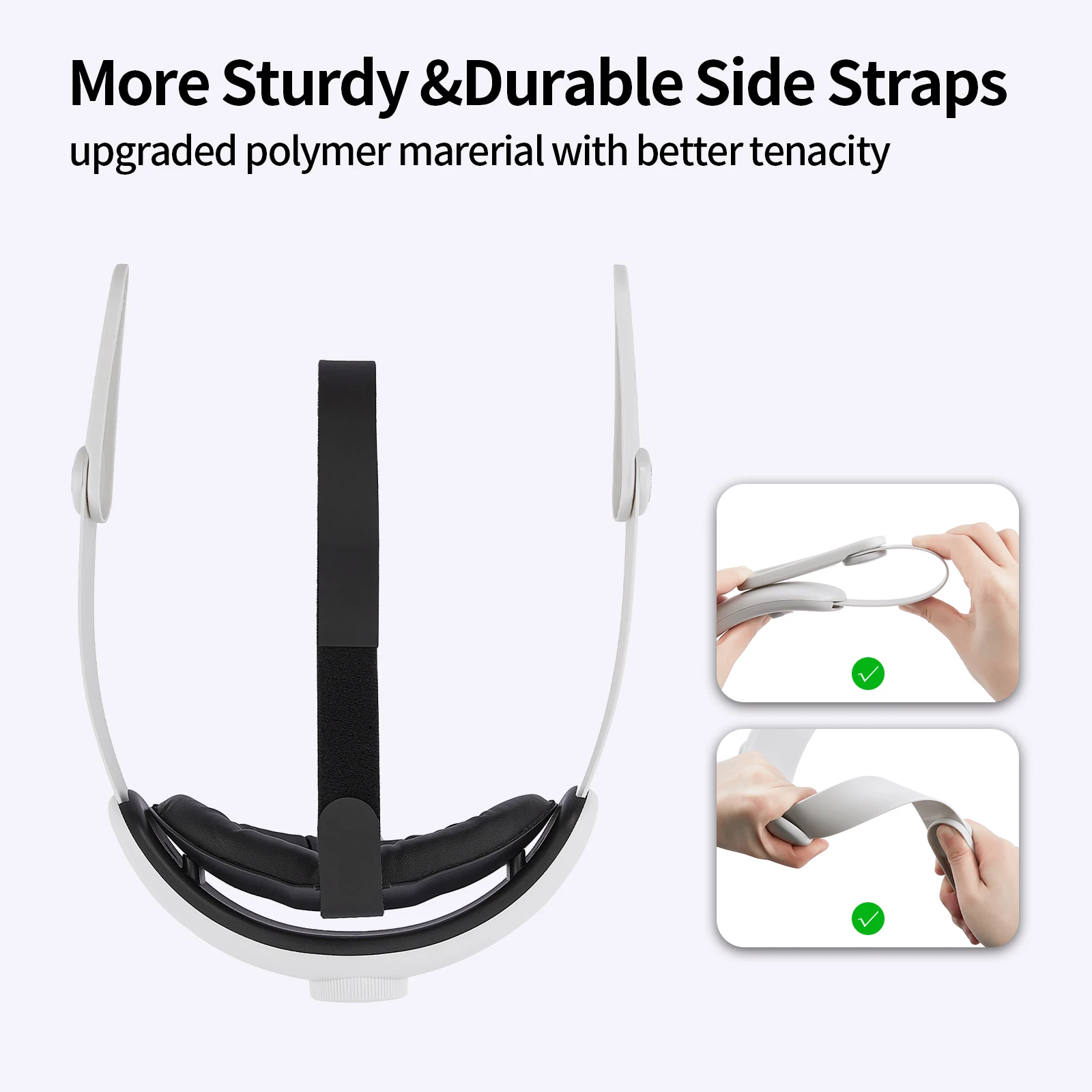 Рисунок 4 - Регулируемый головной ремень GOMRVR для Meta Quest 3