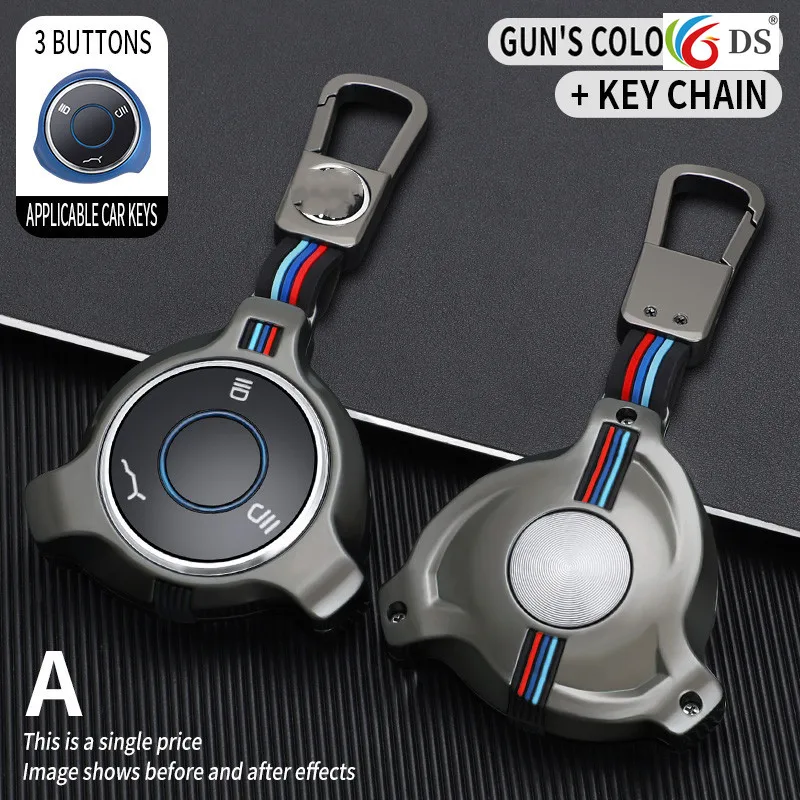 

Car Key Case For Neta V U pro Hezhong new energy vehicles Protective Cover Accessories Car-Styling Holder Shell Keychain