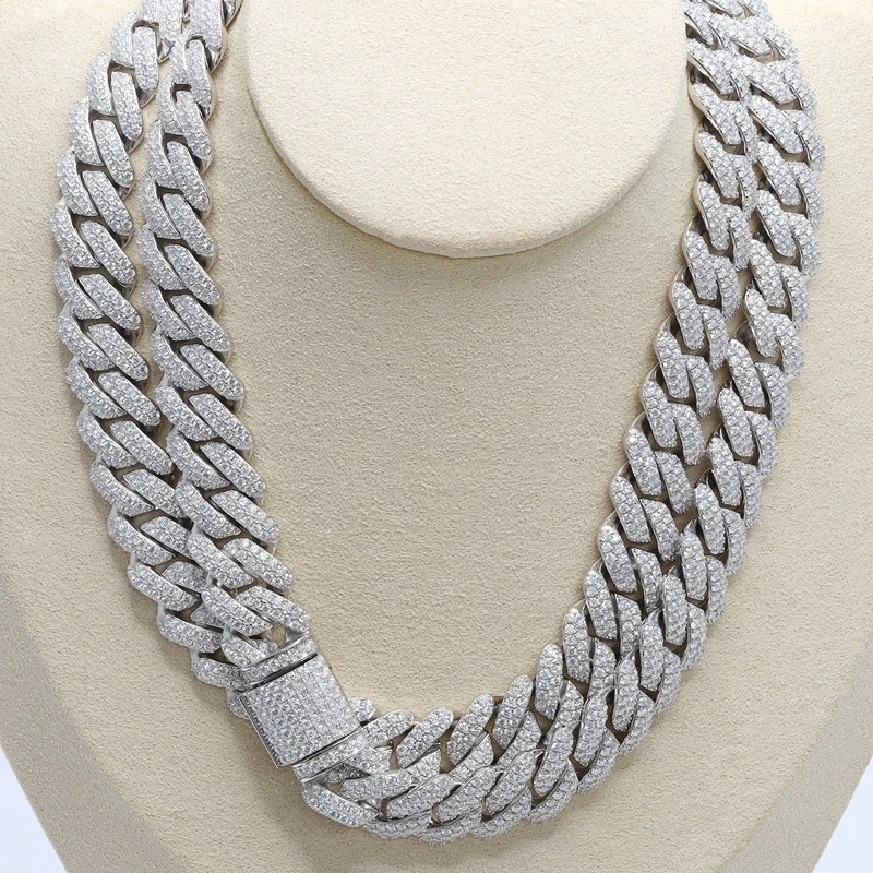 Ювелирные изделия на заказ Paston Iced Out стерлинговое серебро 925 пробы муассанит