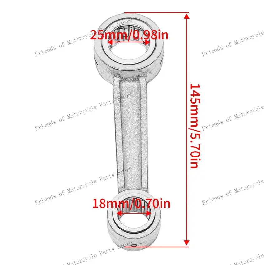 Шатун лодочного двигателя шатун в сборе для Suzuki DT30 1983-2017 09263-18016 подшипник 18x23x22