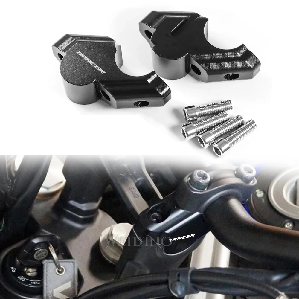 TRACER9 для Yamaha TRACER 9 TRACER 9 GT 2021 2022 2023-зажим для ручки, удлинительный адаптер, подъемник для руля мотоцикла (art.: 3920cab4e9367) - 3920cab4e9367