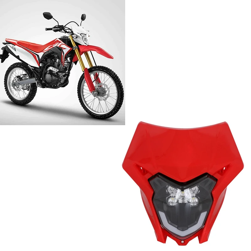 Фара мотоцикла передняя фара лампа для Honda CRF150L 2016-2019