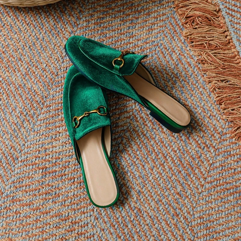 High-quality semi-slippers for women to wear in summer and out in spring 2023, the new style of the lazy muller shoes