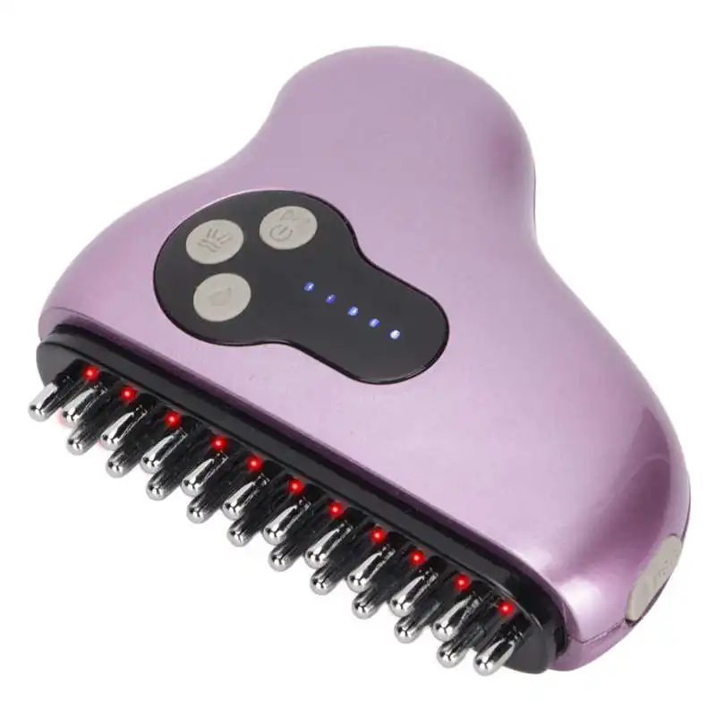 

Electric Health Scraping Device Brush Handheld Massager Skin Friendly 3 Mode for Beauty