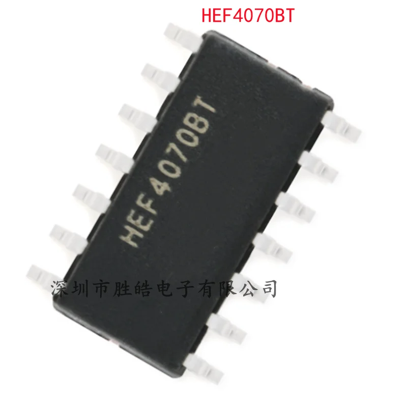 

(5PCS) NEW HEF4070BT , 653 HEF4070 Four-Way 2-Input XOR Gate Logic Chip SOIC-14 HEF4070BT Integrated Circuit