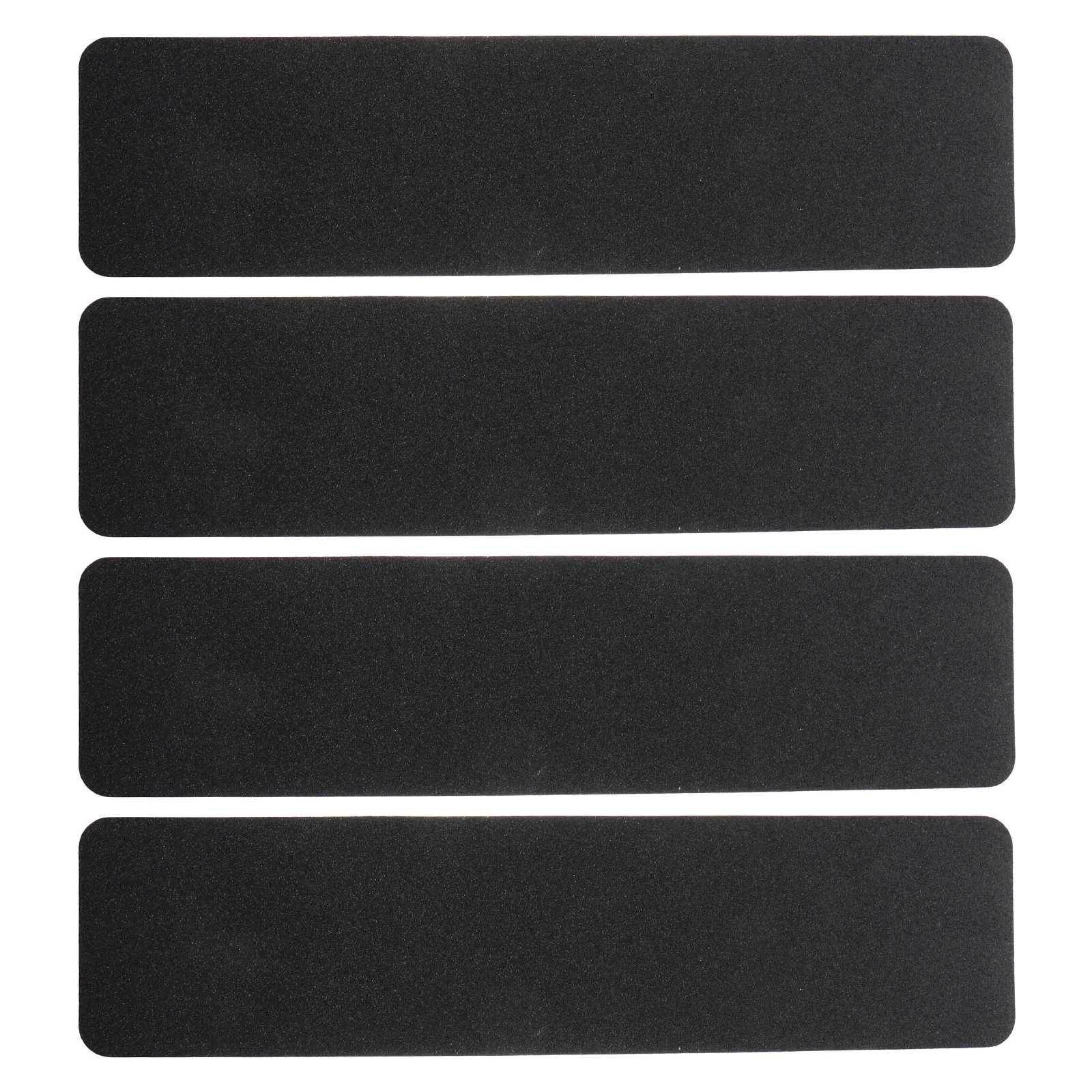 

4Pcs PVC Floor Anti-skid Grip Tapes Safety Warning Black Pre-Cut Grip Tapes
