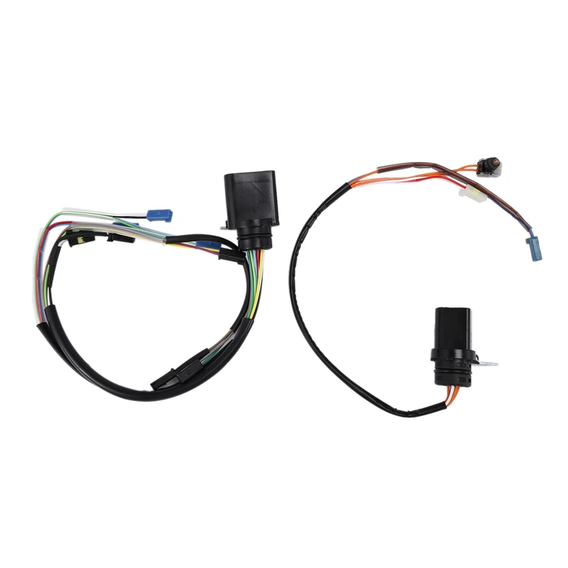 

2PCS 09D927363G 09D927363F 09D 6 Speed Transmission Gearbox Internal Harness (6Pins 14Pins) For- Q7 Touareg