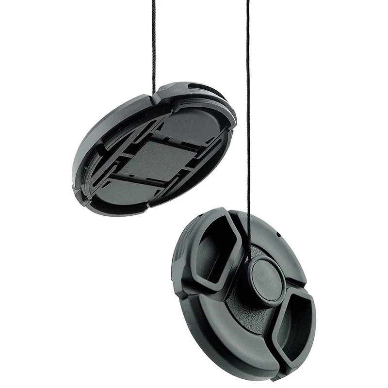 10 шт. защелкивающихся крышек объектива или с центральным зажимом для камер Nikon Canon