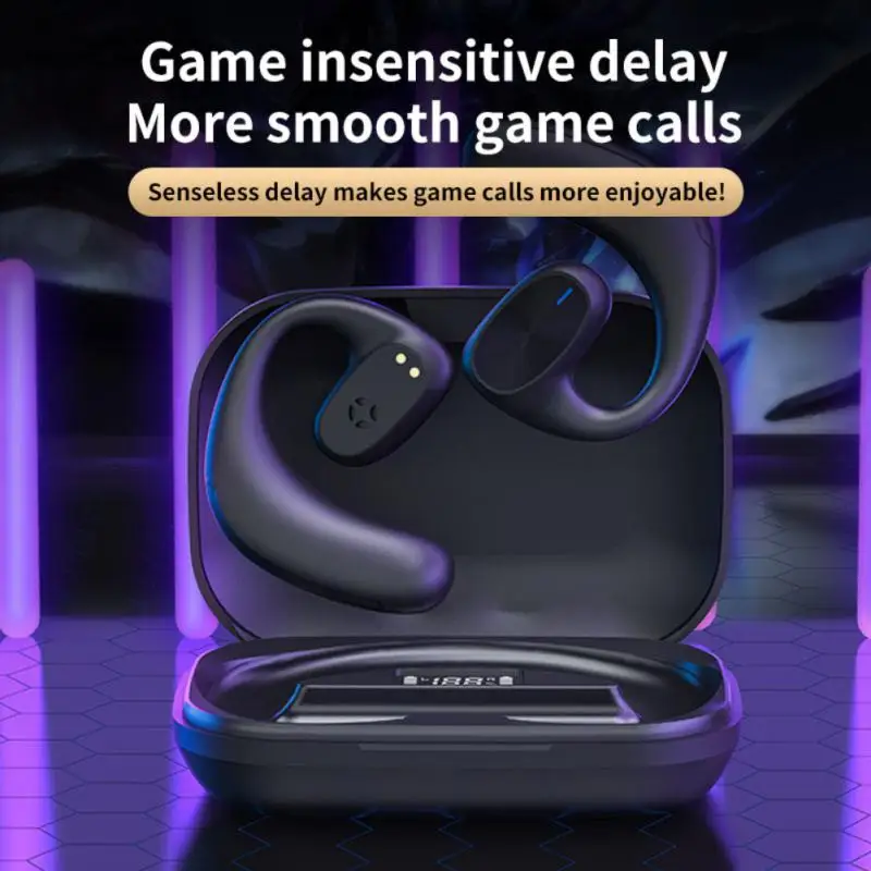 

X6pro 5.0 Gaming Headset Portable Headphones With Charging Case Not In-ear Headphone Travel Accessories Business