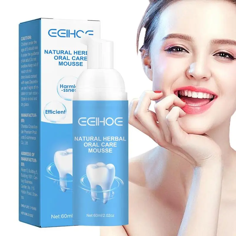 

Tooth Mousse Teeth Whitener Mousse Foam Ultra-fine Mousse Foam Deeply Cleaning Gums Stain Removal Easy To Use Oral