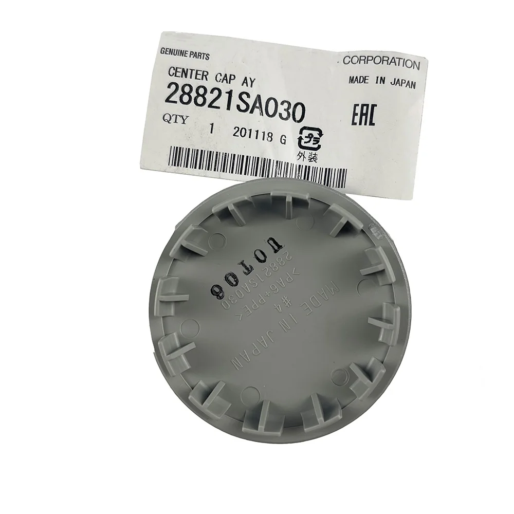 NBJKATO Фирменная Новинка OEM 28821SA030 центральная крышка ступицы колеса серебристая