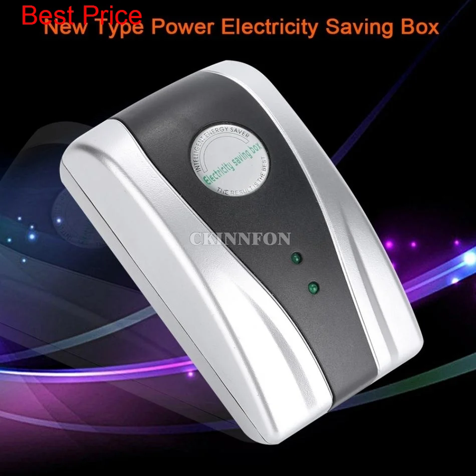 

10Pcs/Lot Power Electricity Saving Box Household Power Energy Electricity Money Saver 90V-250V With European/UK/US/AU Socket
