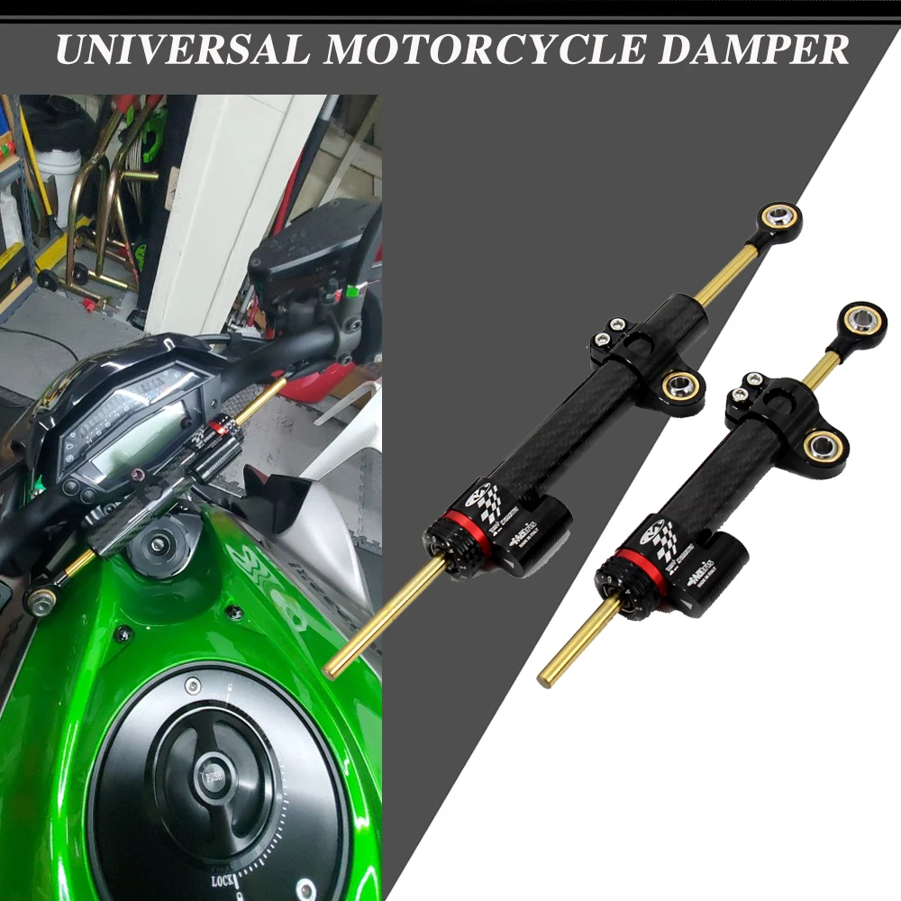 Универсальный Регулируемый стабилизатор рулевого демпфера для Yamaha MT10 MT-07 MT09 ZX6R YZF