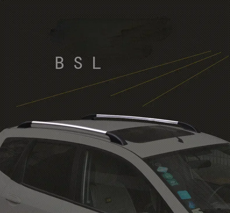 Для Peugeot 207 206 автомобильный багажник из алюминиевого сплава на крышу балка