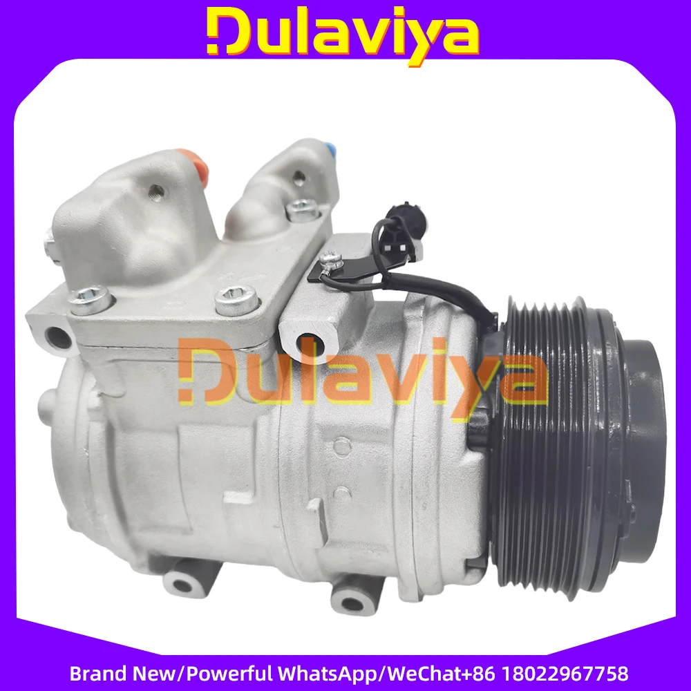 Фото ДЛЯ DF17 Компрессор кондиционера SsangYong Actyon 2.0L 2.3L 2005-2010 Kyron 2.0L 2.7L 2012 6652300511 66523-00311 JP003392 №4