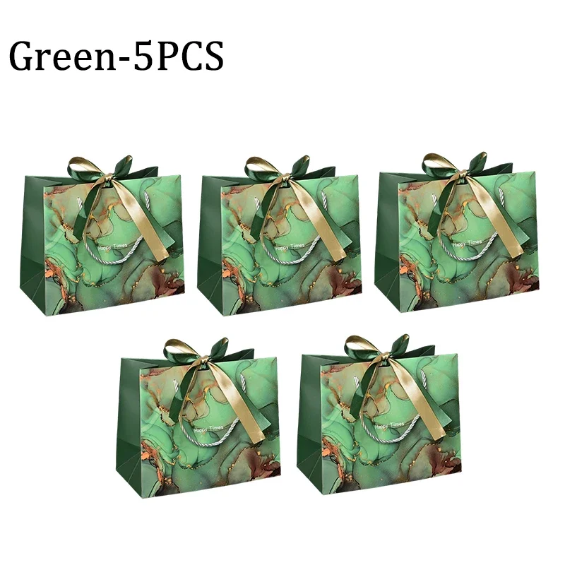 

Бумажные подарочные пакеты с мраморным рисунком