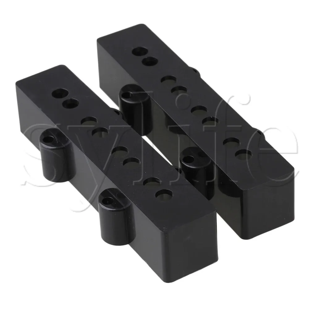 

JB Bass Replacement Cover open type Neck And Bridge pickup covers Black