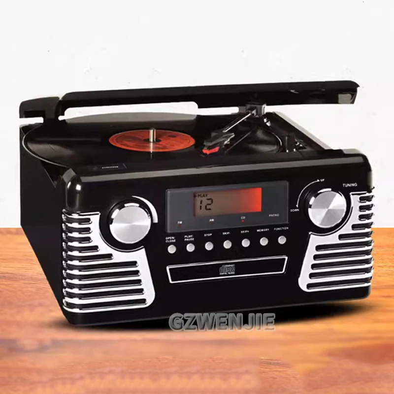 Домашняя аудиосистема AM FM-радио CD-плеер граммофонный проигрыватель