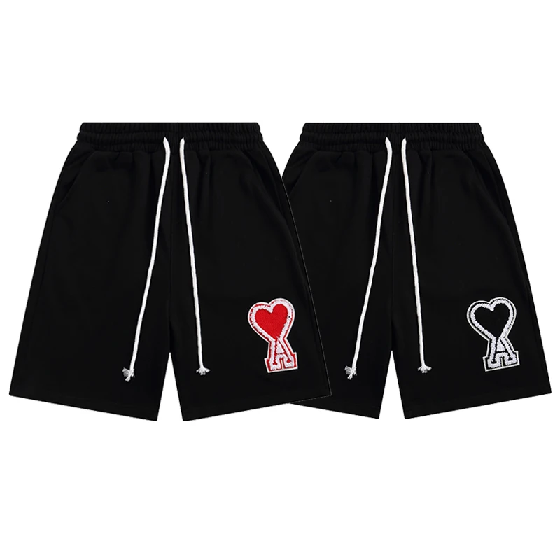 

High Quality 1:1 Sports Shorts Summer Men And Women Couple Shorts High Waist Casual Loose All-match Five-point Pants