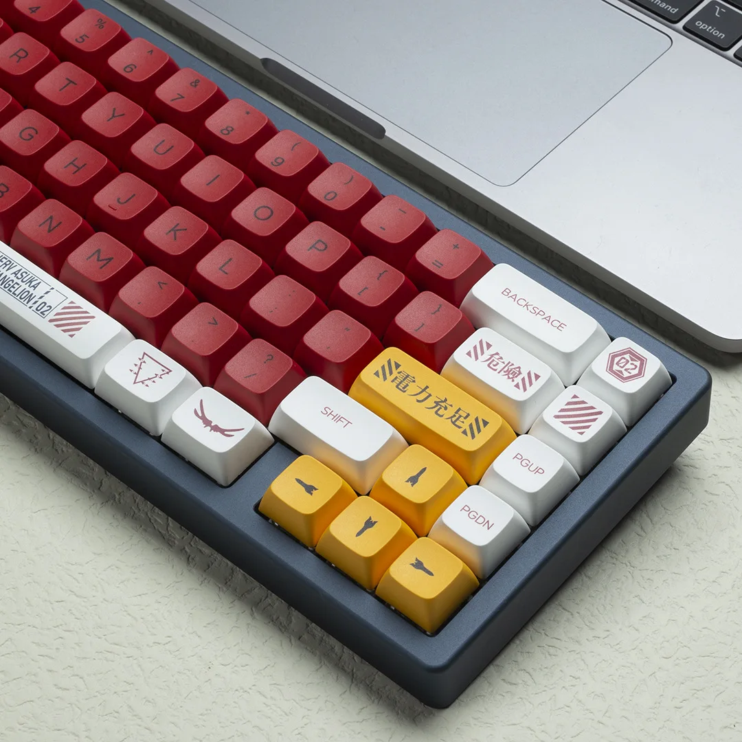 

Keycap Set for Mechanical Keyboard,EVA Theme,XDA Profile,PBT,Dye Sbulimation,Opaque