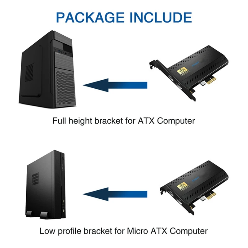 Профессиональная Карта видеозахвата 4K карта захвата PCI-E для коммутатора/PS5 //