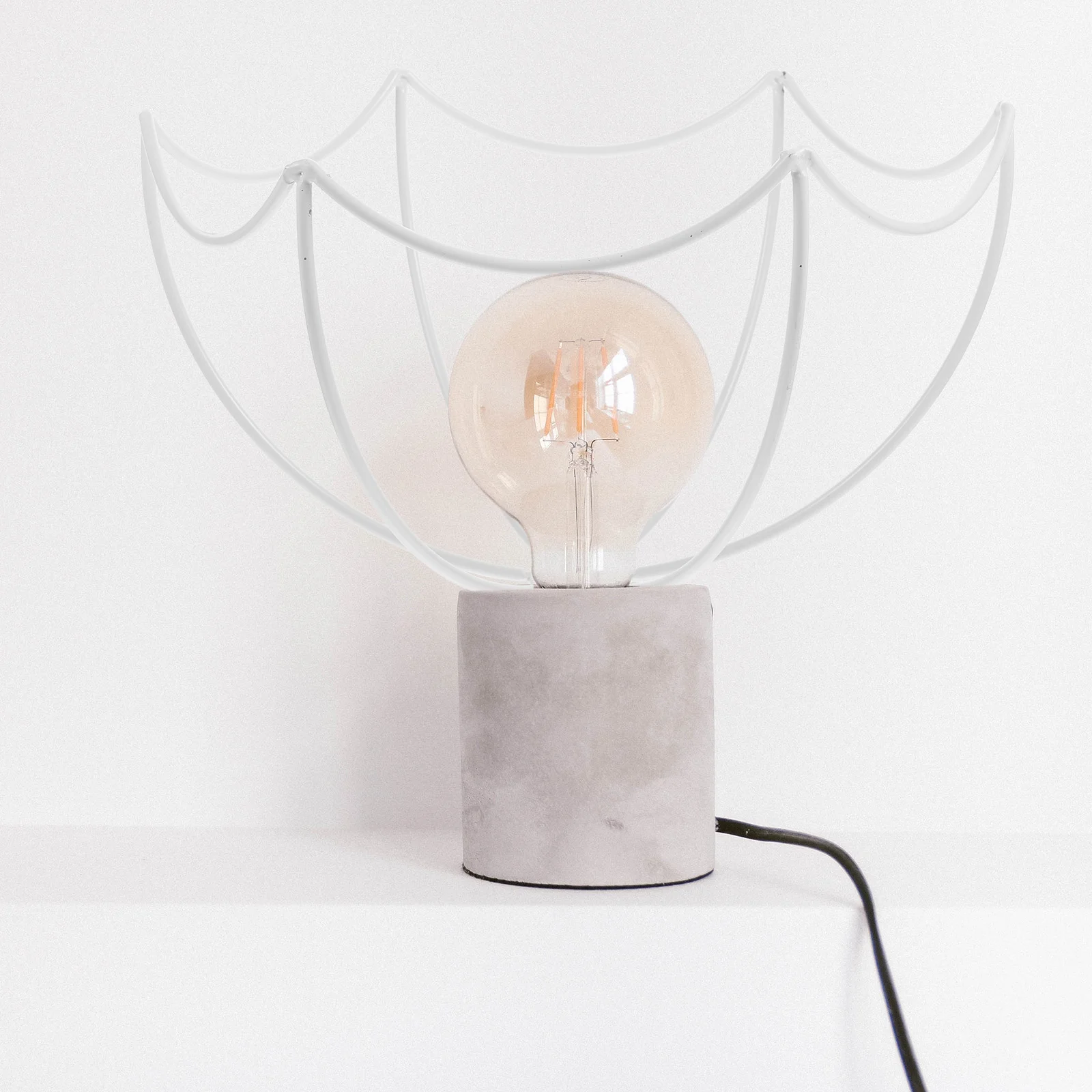 

Woven Lamp Shade Metal Lampshade Rack Frame Table Desk DIY Bracket Replacement White Lights For