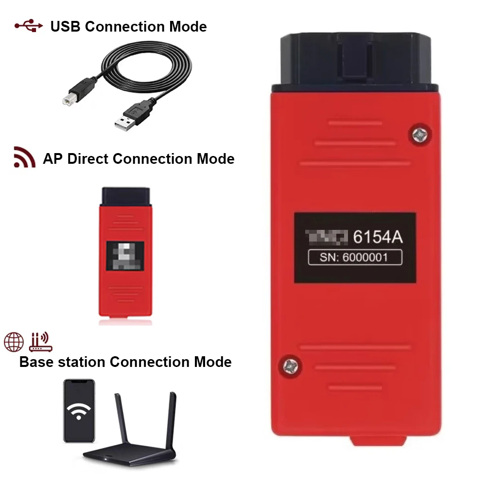 YIQIXIN VNCI 6154A ODIS 9 10 OBD2 автомобильный диагностический инструмент