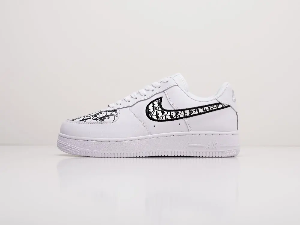 Кроссовки Nike x Dior Air Force 1 Low Белый Демисезон Женский | Обувь